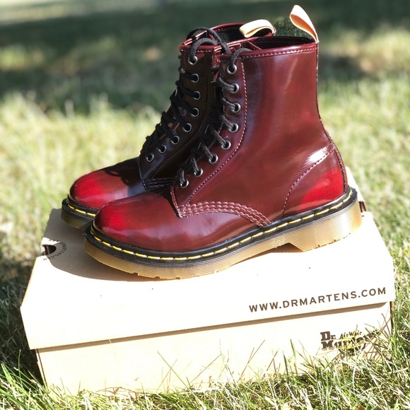 /SOLD/ Doc Martens Vegan 1460 Lace Ups - Picture 1 of 7